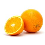 Orange dessert Bio