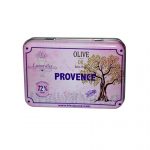 Boîte porte savon métallique modèle Provence