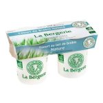 Yaourt brebis nature Bio 2x125g La Bergerie