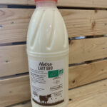 Lait entier pasteurisé Bio fermier (1L)